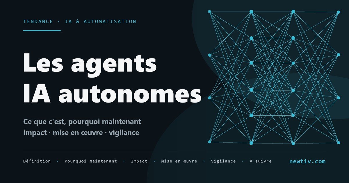 Les agents IA autonomes