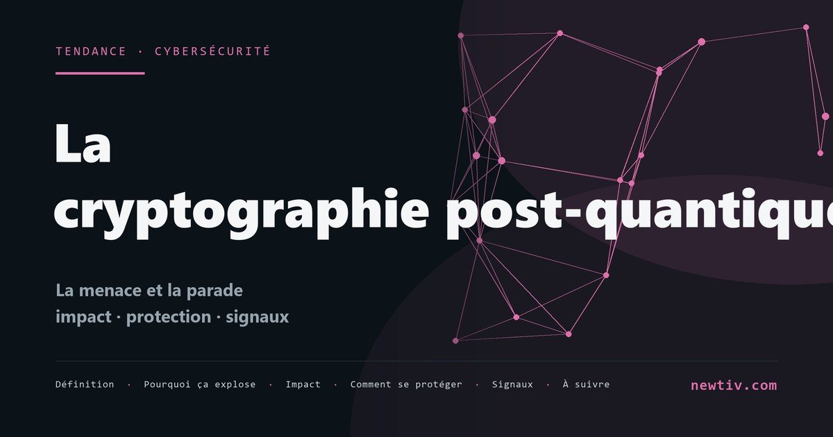 La cryptographie post-quantique