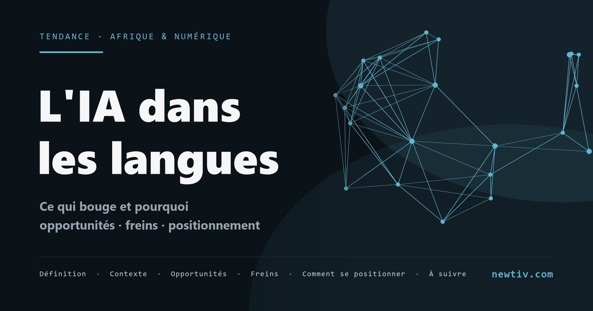 L'IA dans les langues africaines