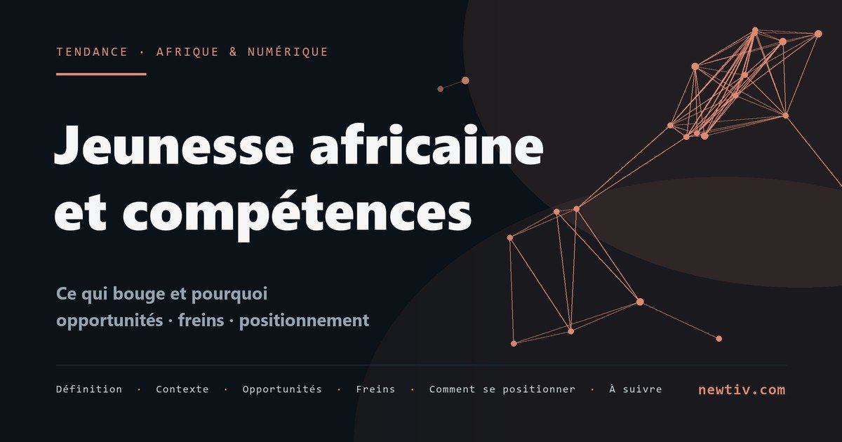 Jeunesse africaine et compétences numériques