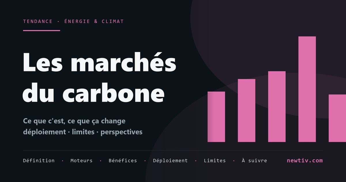 Les marchés du carbone volontaires