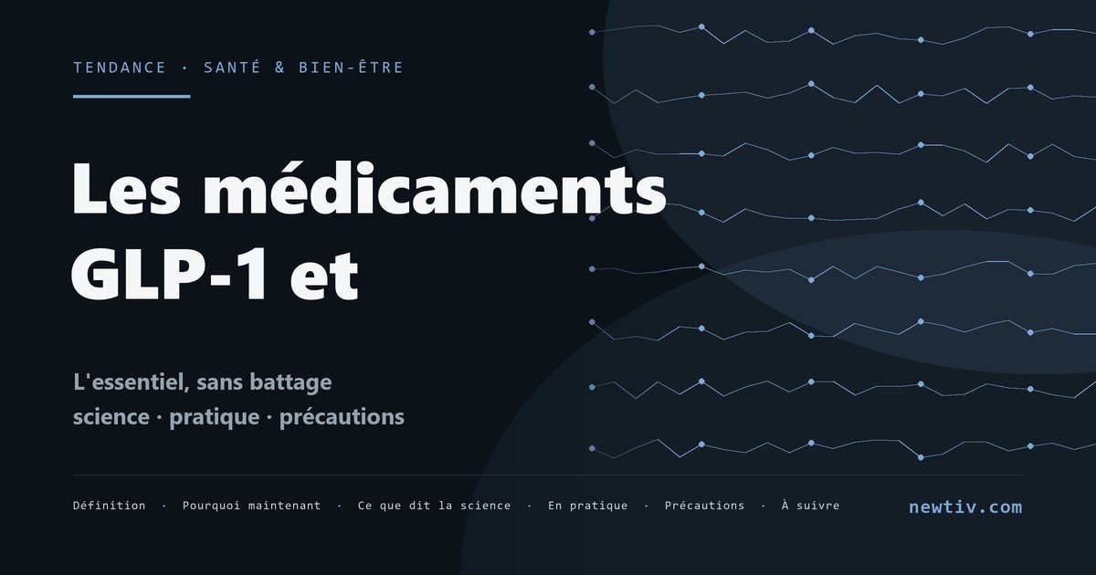 Les médicaments GLP-1 et la perte de poids