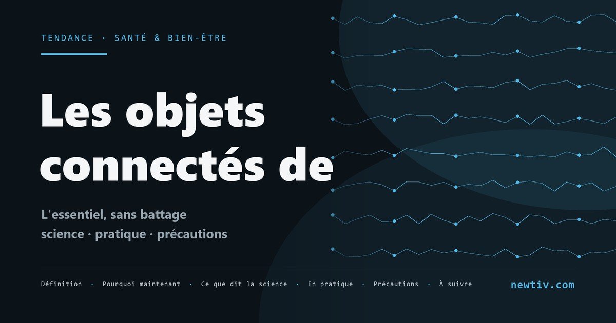 Les objets connectés de santé