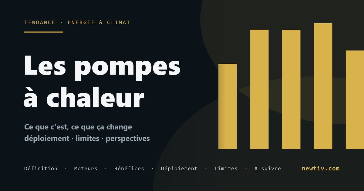Les pompes à chaleur
