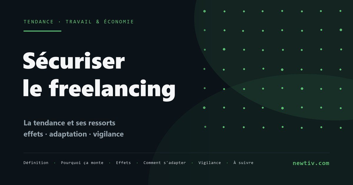 Sécuriser le freelancing