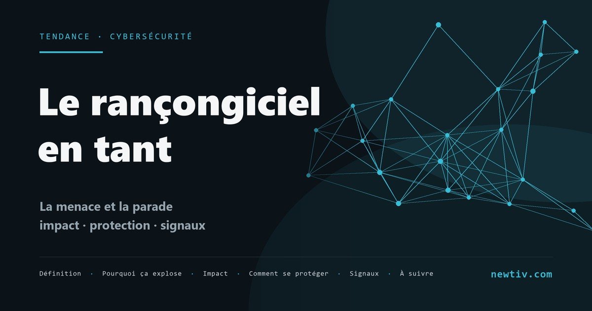 Le rançongiciel en tant que service