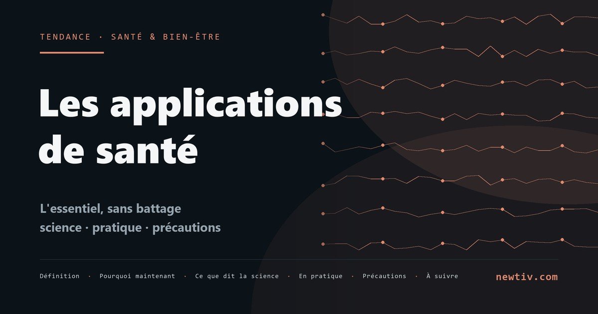 Les applications de santé mentale