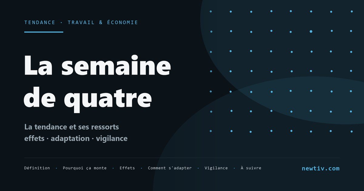 La semaine de quatre jours