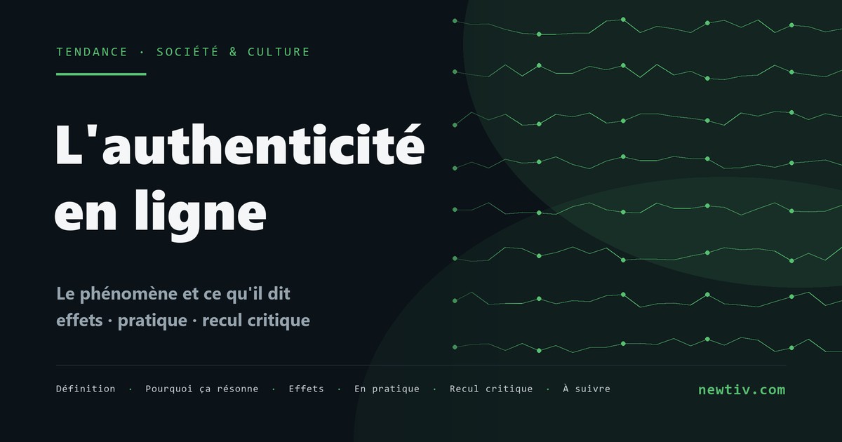 L'authenticité en ligne