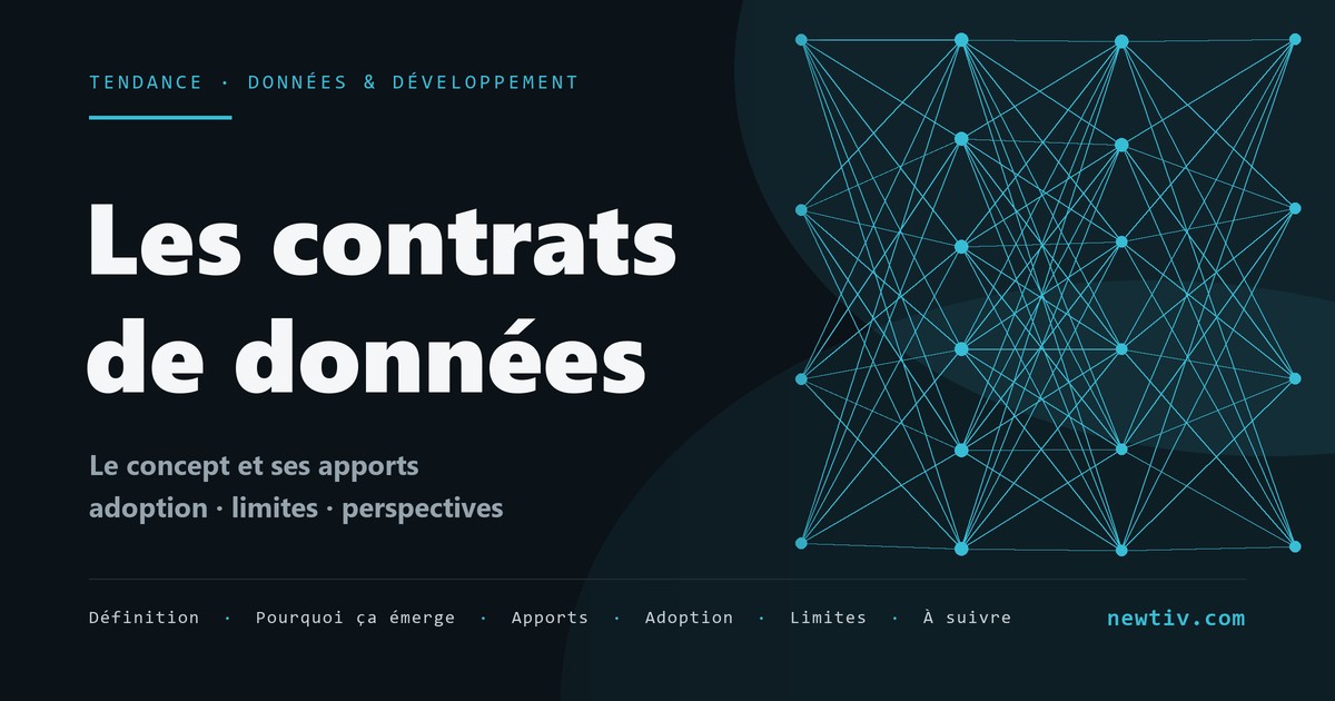 Les contrats de données