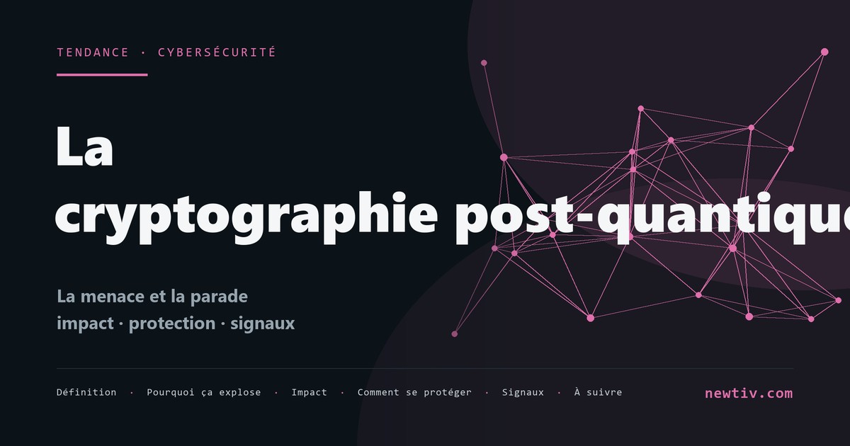 La cryptographie post-quantique