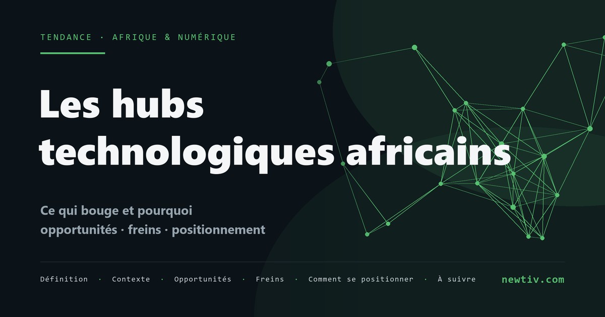 Les hubs technologiques africains