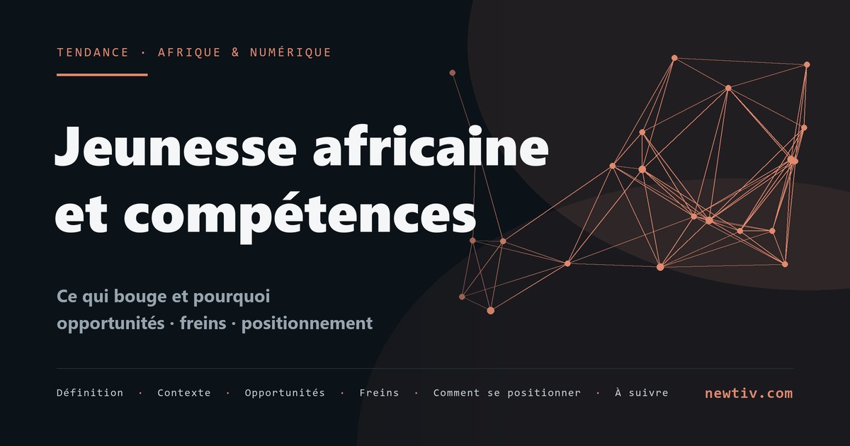 Jeunesse africaine et compétences numériques