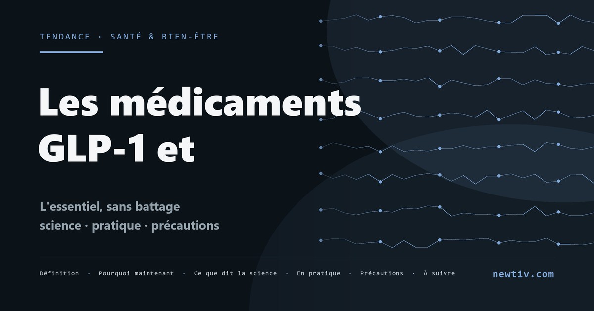 Les médicaments GLP-1 et la perte de poids