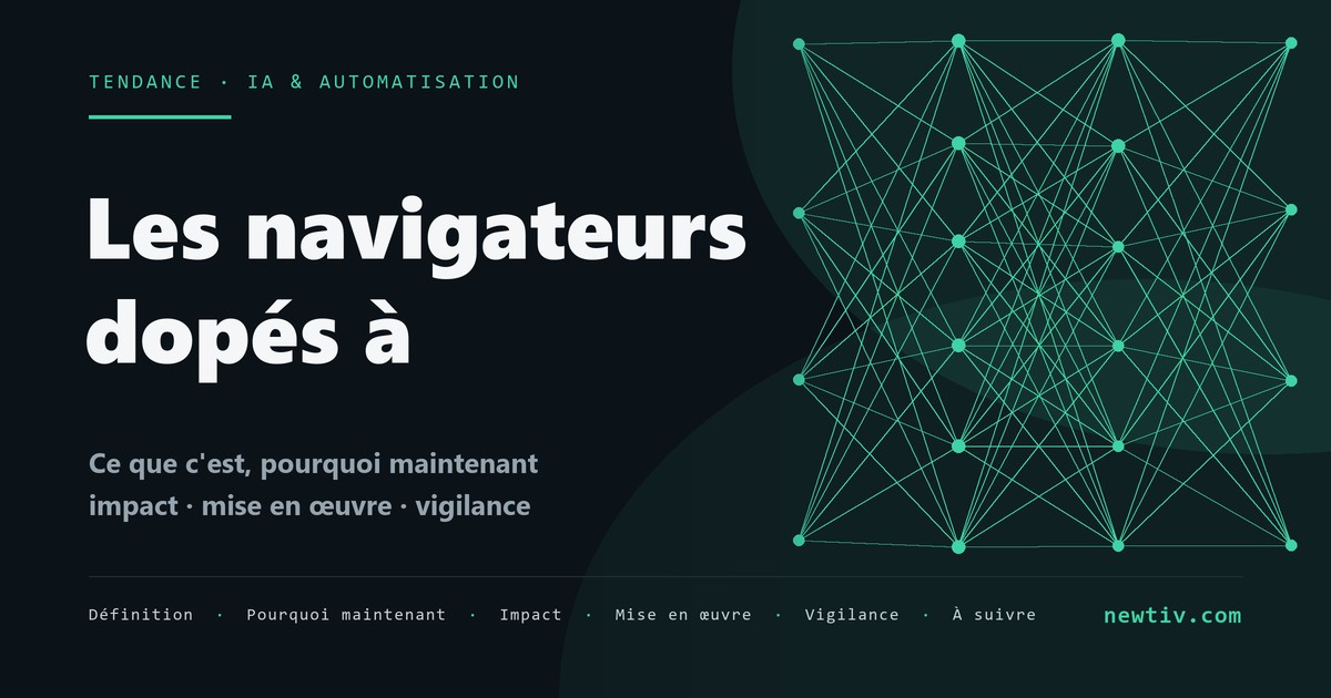 Les navigateurs dopés à l'IA