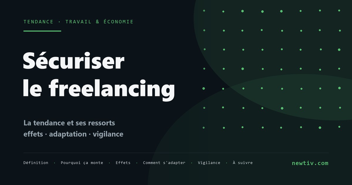 Sécuriser le freelancing