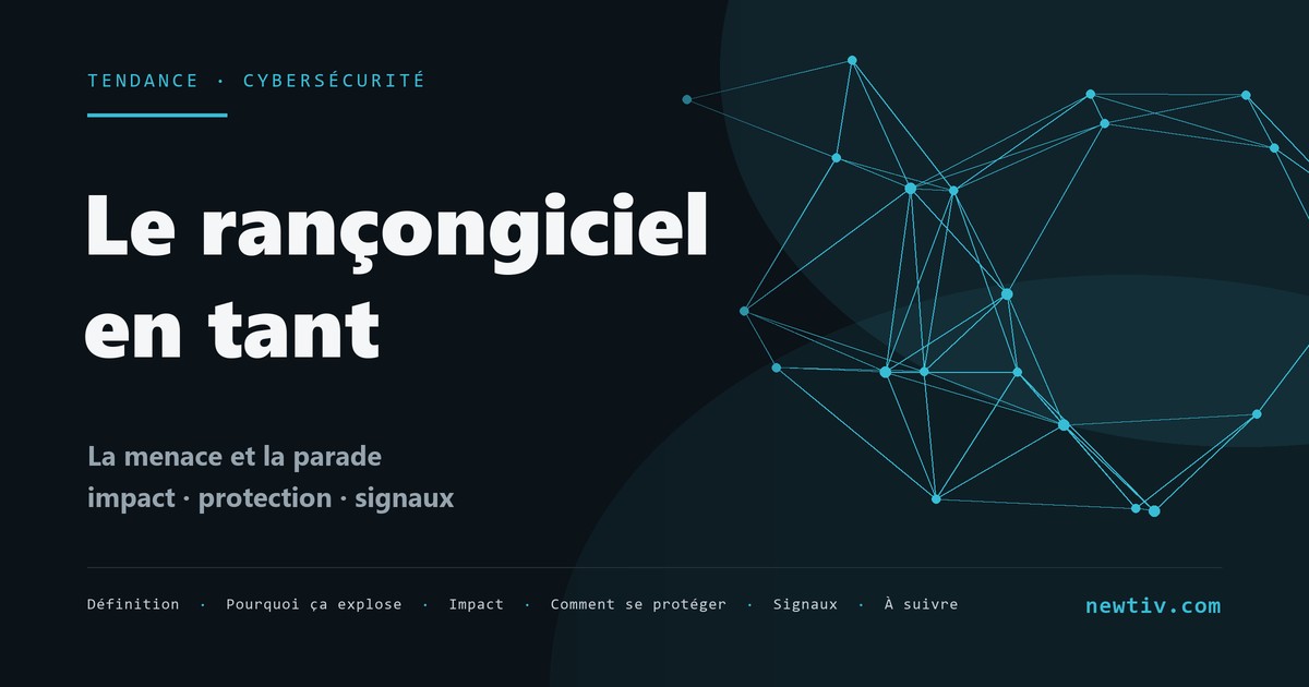 Le rançongiciel en tant que service