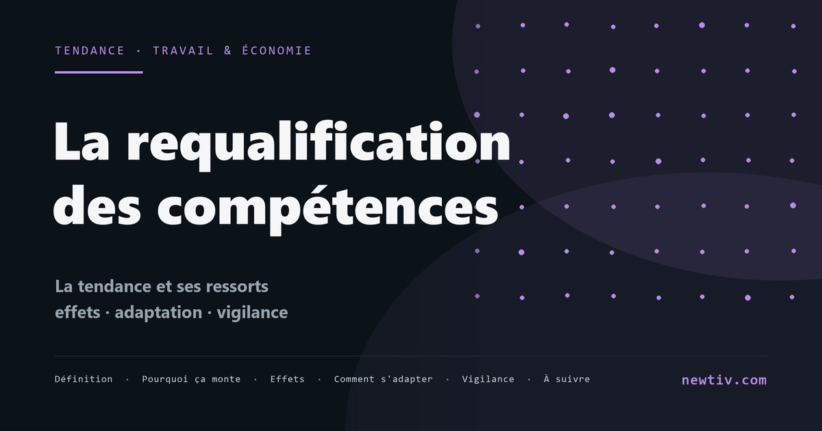 La requalification des compétences