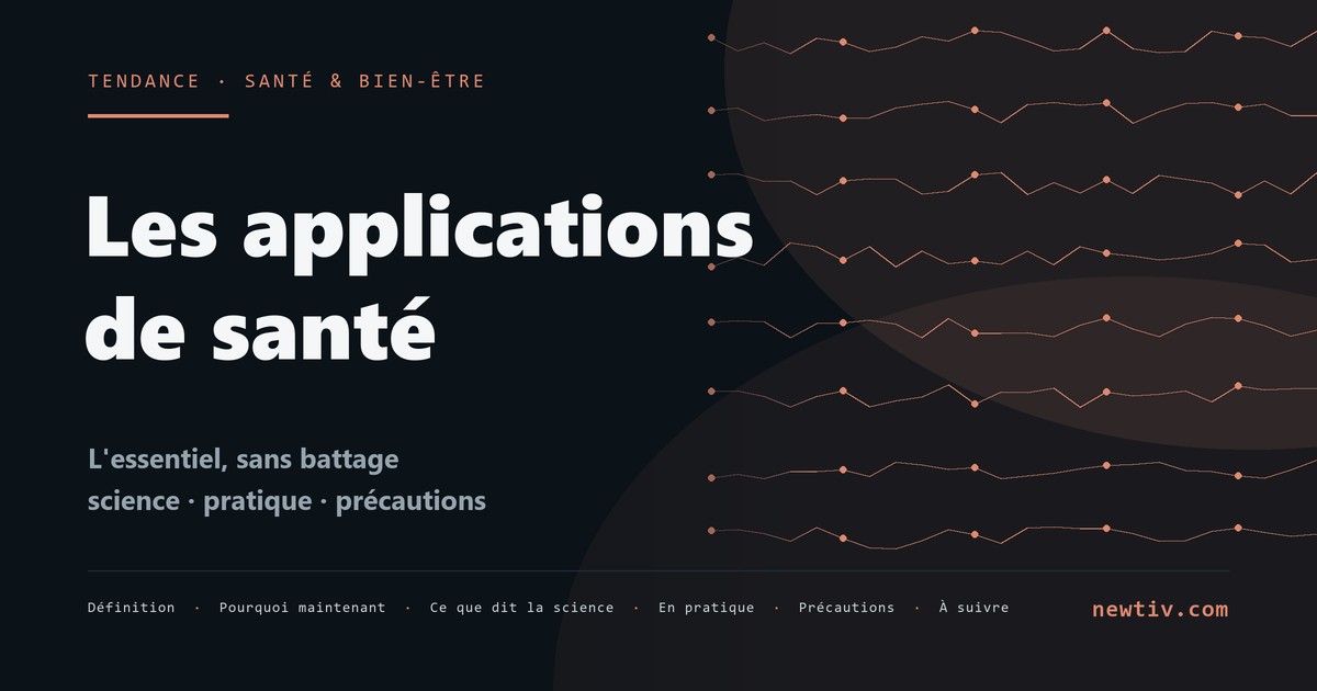 Les applications de santé mentale