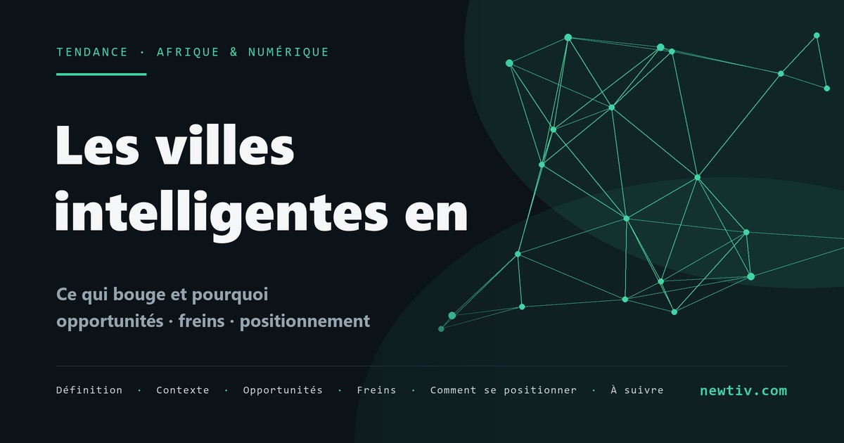 Les villes intelligentes en Afrique